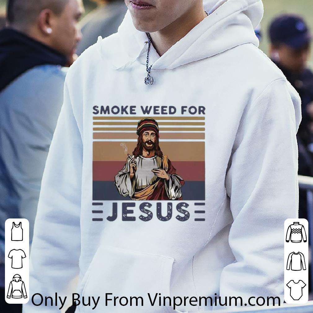 2eece32d pretty vintage smoke weed for jesus shirt 4 - Pretty Vintage Smoke Weed For Jesus shirt