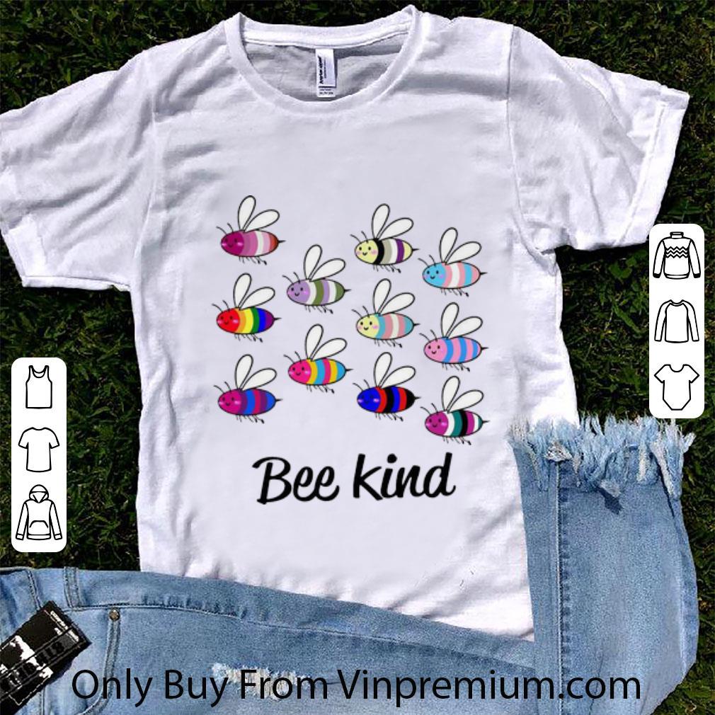 Top LGBT Bee Kind Bees shirt