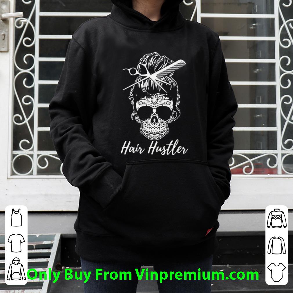 35d7da42 official skull hair hustler shirt 4 - Official Skull Hair Hustler shirt