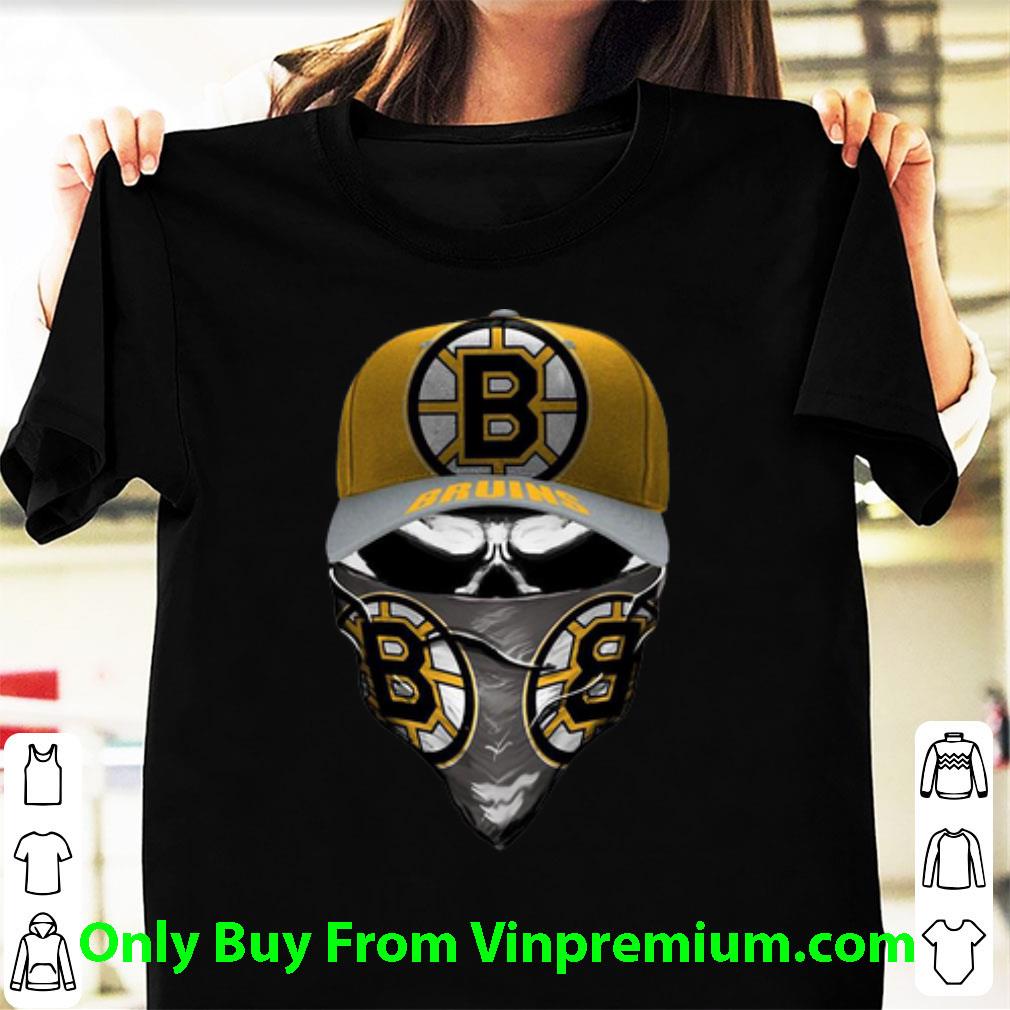 Awesome Boston Bruins Skull Face Mask shirt