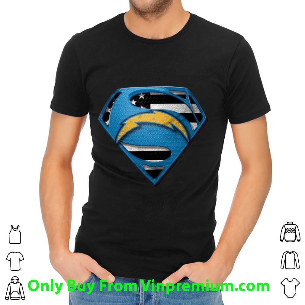 Official Superman San Diego Chargers American Flag shirt