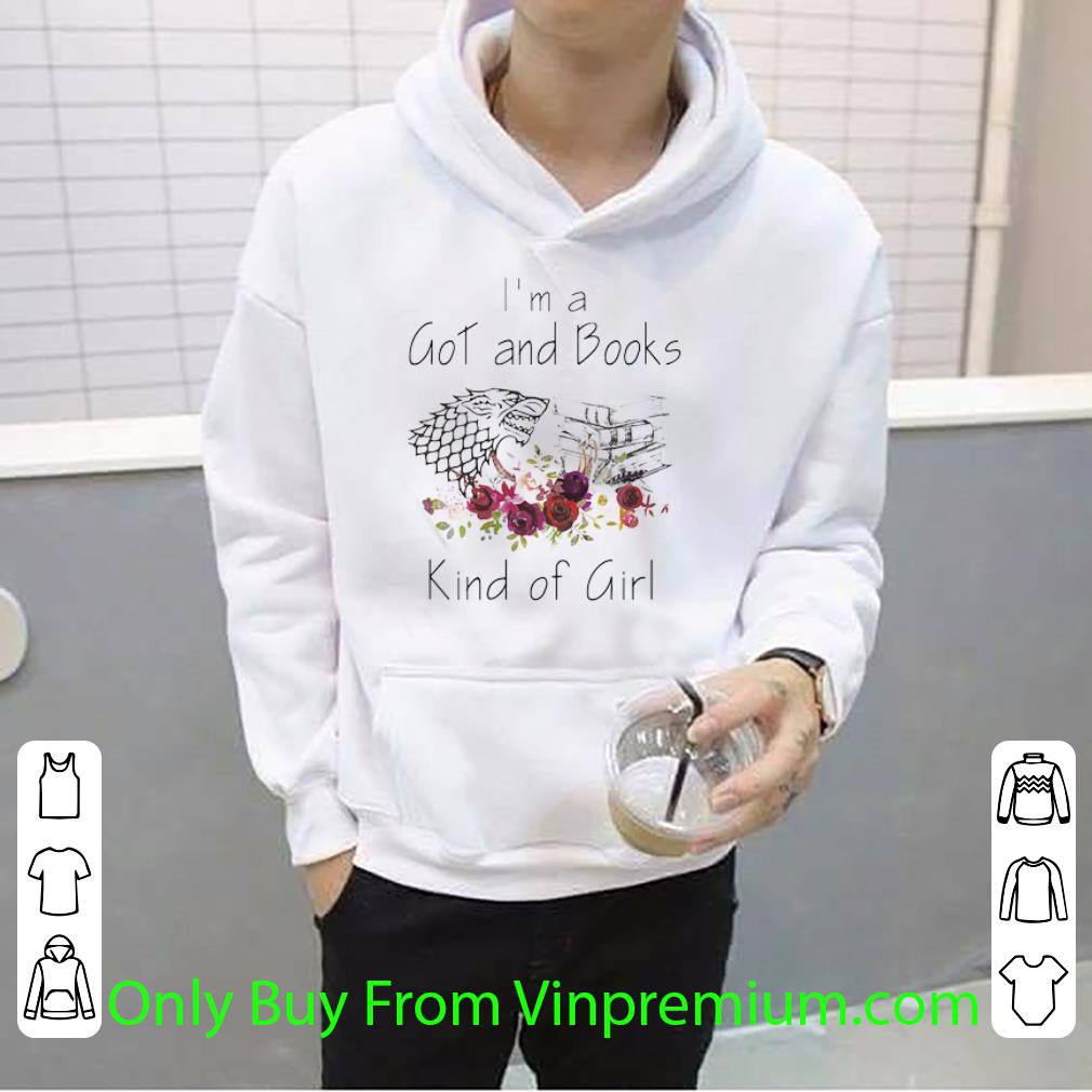 6e065ee9 official i m a got game of thrones and books kind of girl floral shirt 4 - Official I’m A Got Game Of Thrones And Books Kind Of Girl Floral shirt