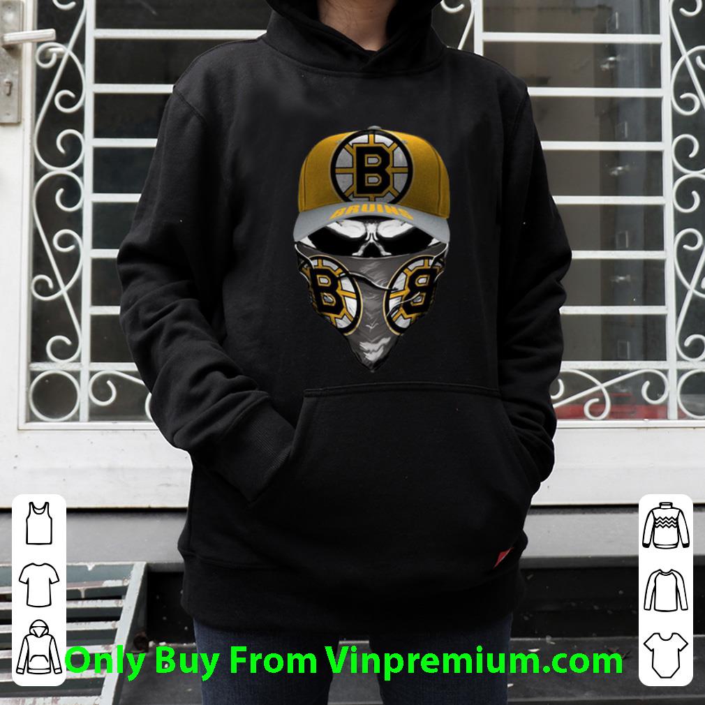 7a4e190b awesome boston bruins skull face mask shirt 4 - Awesome Boston Bruins Skull Face Mask shirt