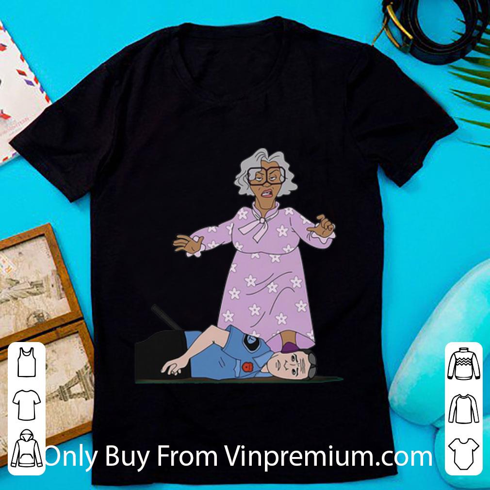 Great Madea Kneeling On The Neck Police George Floyd shirt