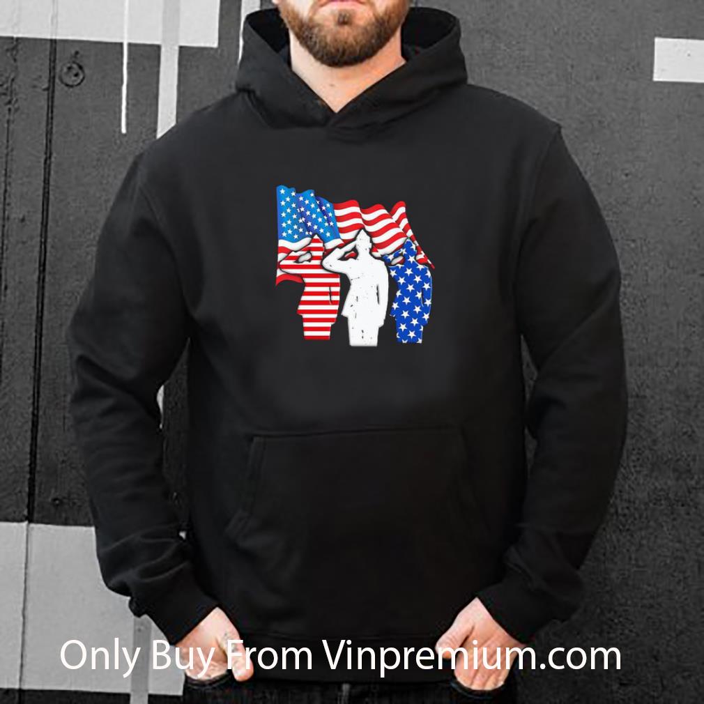 85d728dd original the soldier salutes american flag 4th of july shirt 4 - Original The Soldier Salutes American Flag 4th Of July shirt