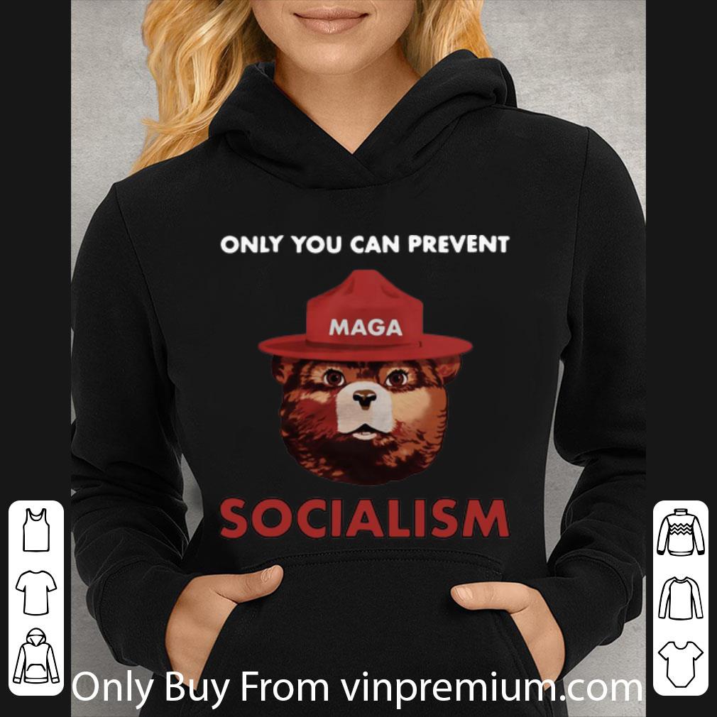 b61fbc11 great maga bear only you can prevent socialism shirt 4 - Great Maga Bear Only You Can Prevent Socialism shirt