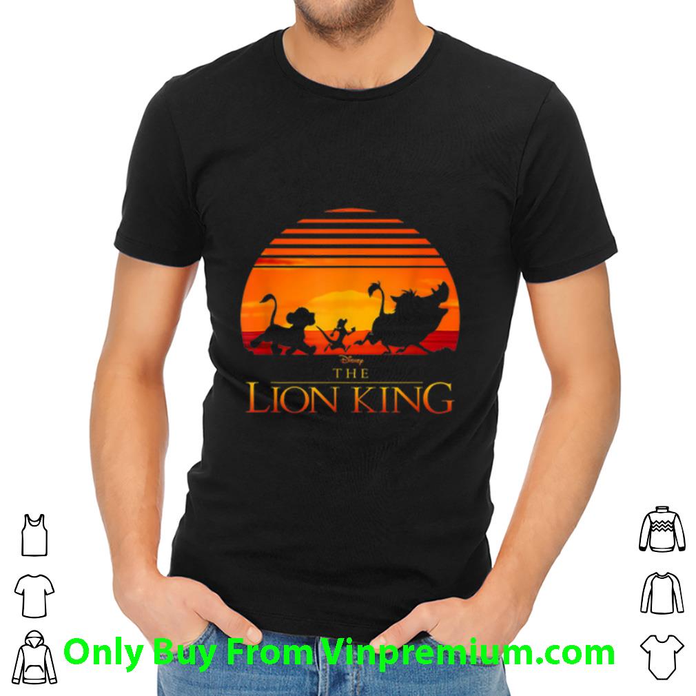 Awesome Disney Lion King Sunset shirt