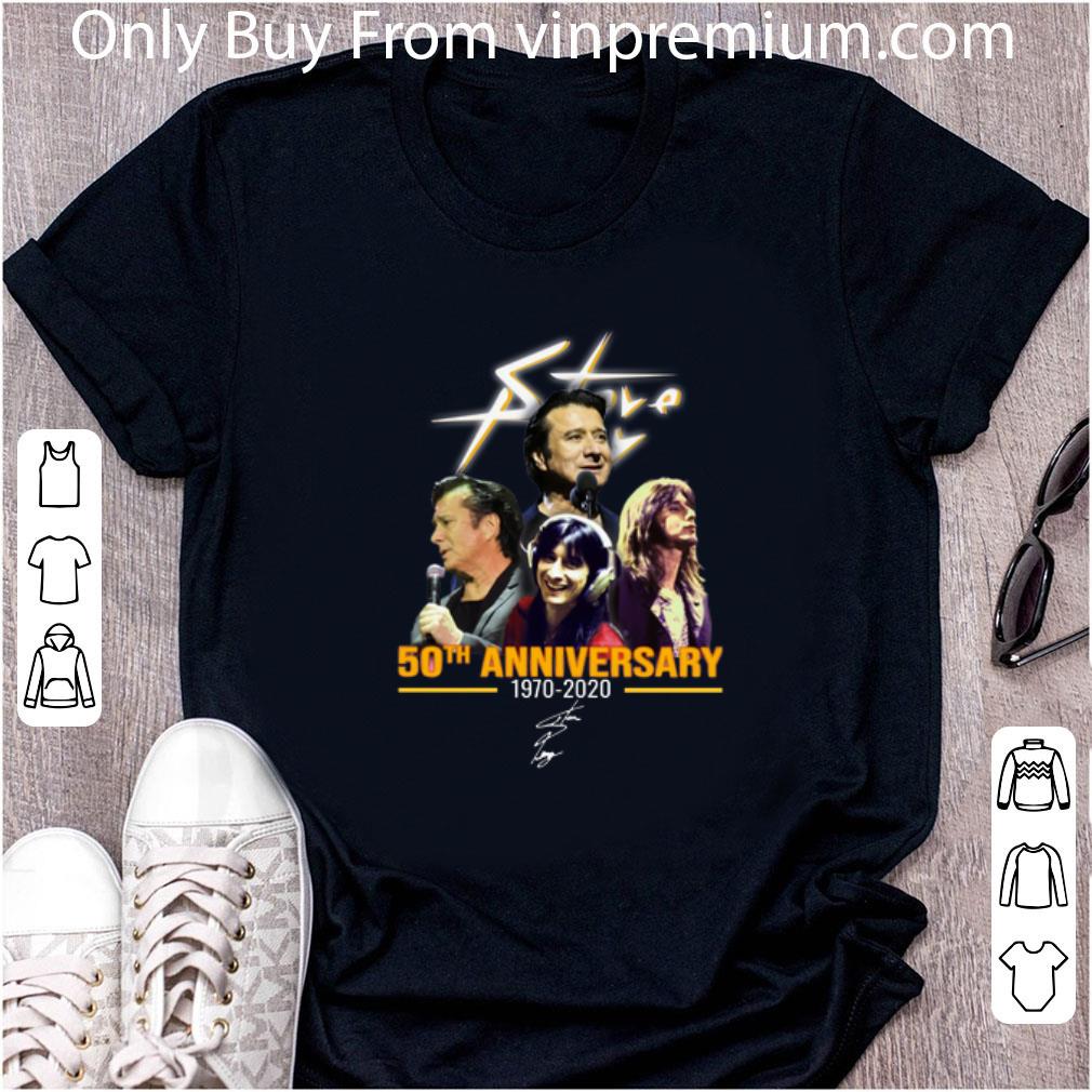 Pretty Steve Perry 50th Anniversary 1970-2020 Signature shirt