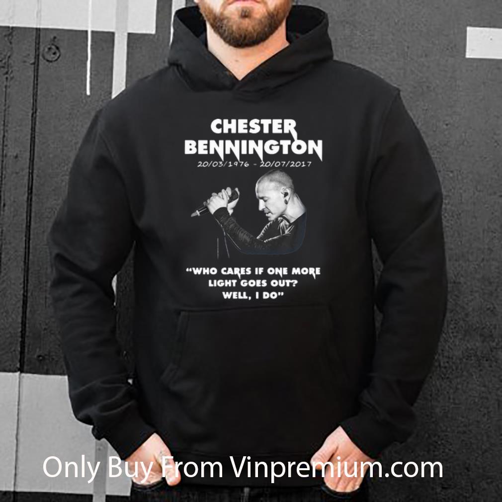 39e1dcf4 great chester bennington who cares if one more light goes out well i do shirt 4 - Great Chester Bennington Who Cares If One More Light Goes Out Well I Do shirt