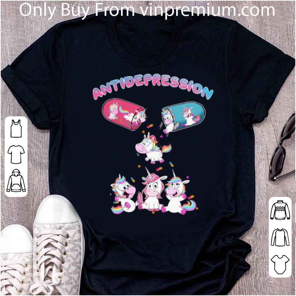 Original Antidepression Unicorns shirt