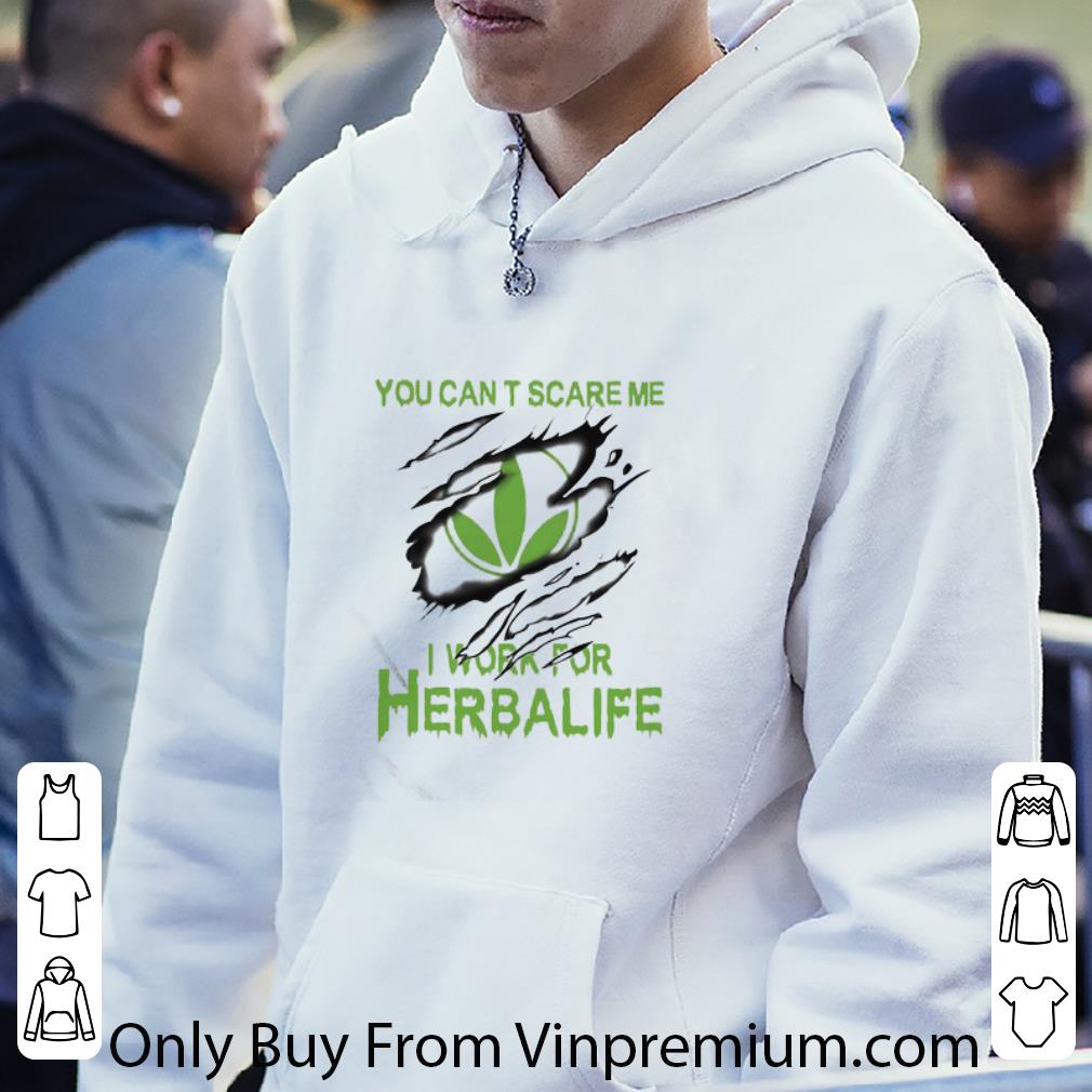 7870019e nice you can t scare me i work for herbalife shirt 4 - Nice You Can’t Scare Me I Work For Herbalife shirt