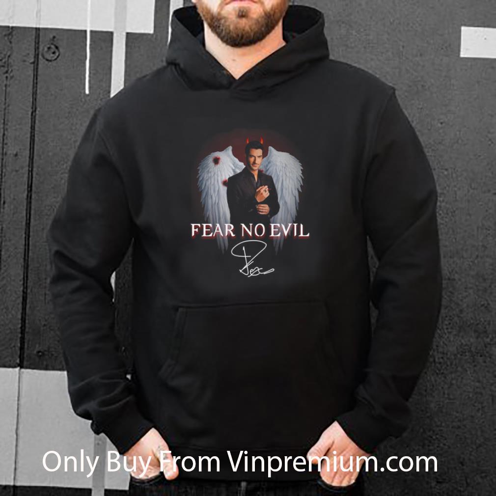 9fba240b awesome lucifer fear no evil tom ellis signature shirt 4 - Awesome Lucifer Fear No Evil Tom Ellis Signature shirt