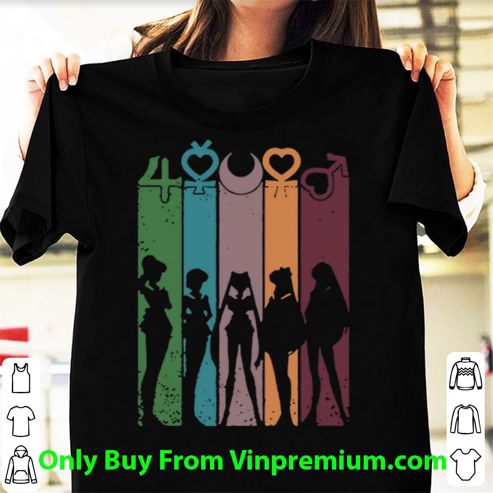 Nice Sailor Moon All Characters Girl shirt