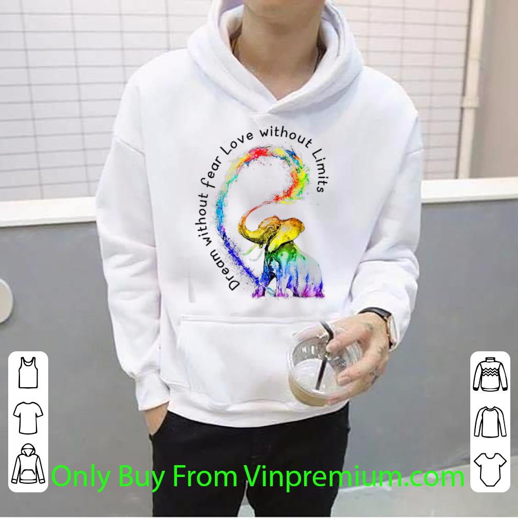c61508c4 official lgbt dream without fear love without limits elephant shirt 4 - Official LGBT Dream Without Fear Love Without Limits Elephant shirt