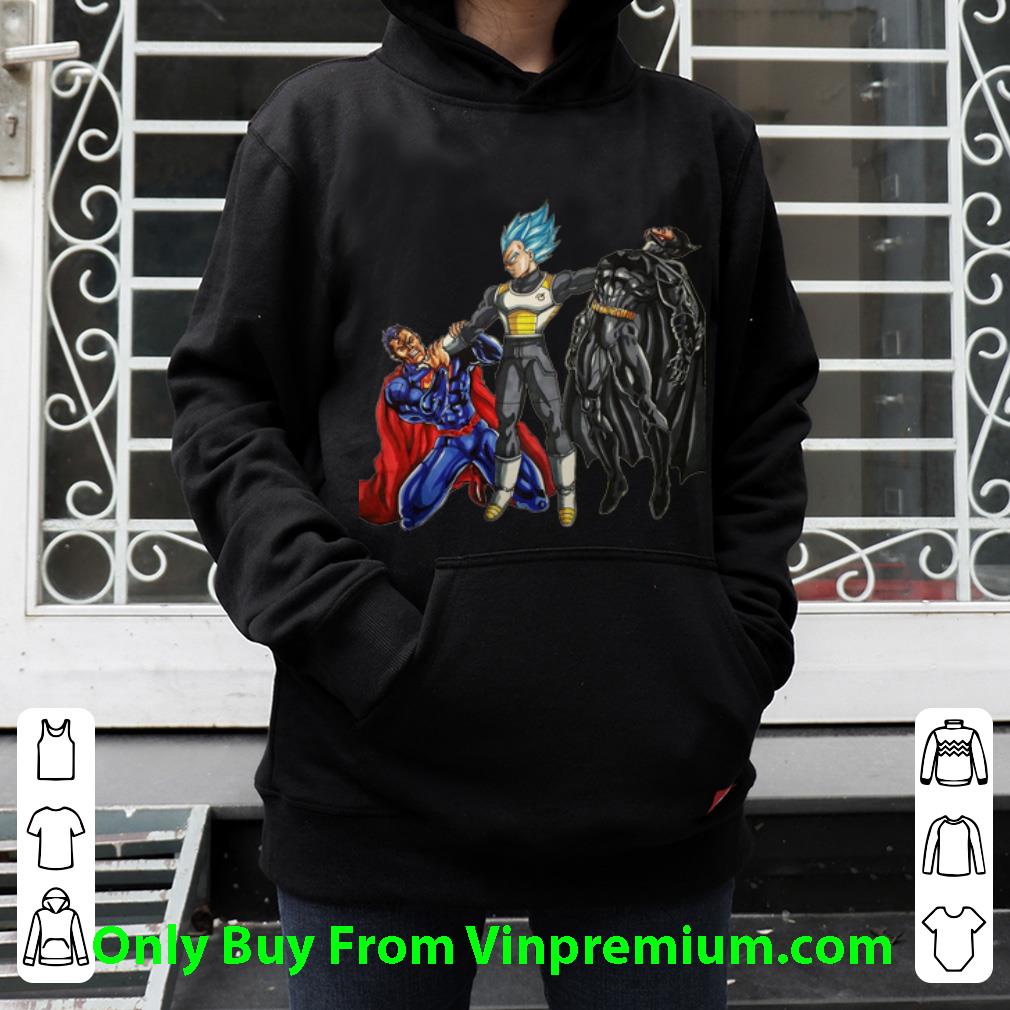 d7a97b4e great vegeta vs batman and superman shirt 4 - Great Vegeta Vs Batman And Superman shirt