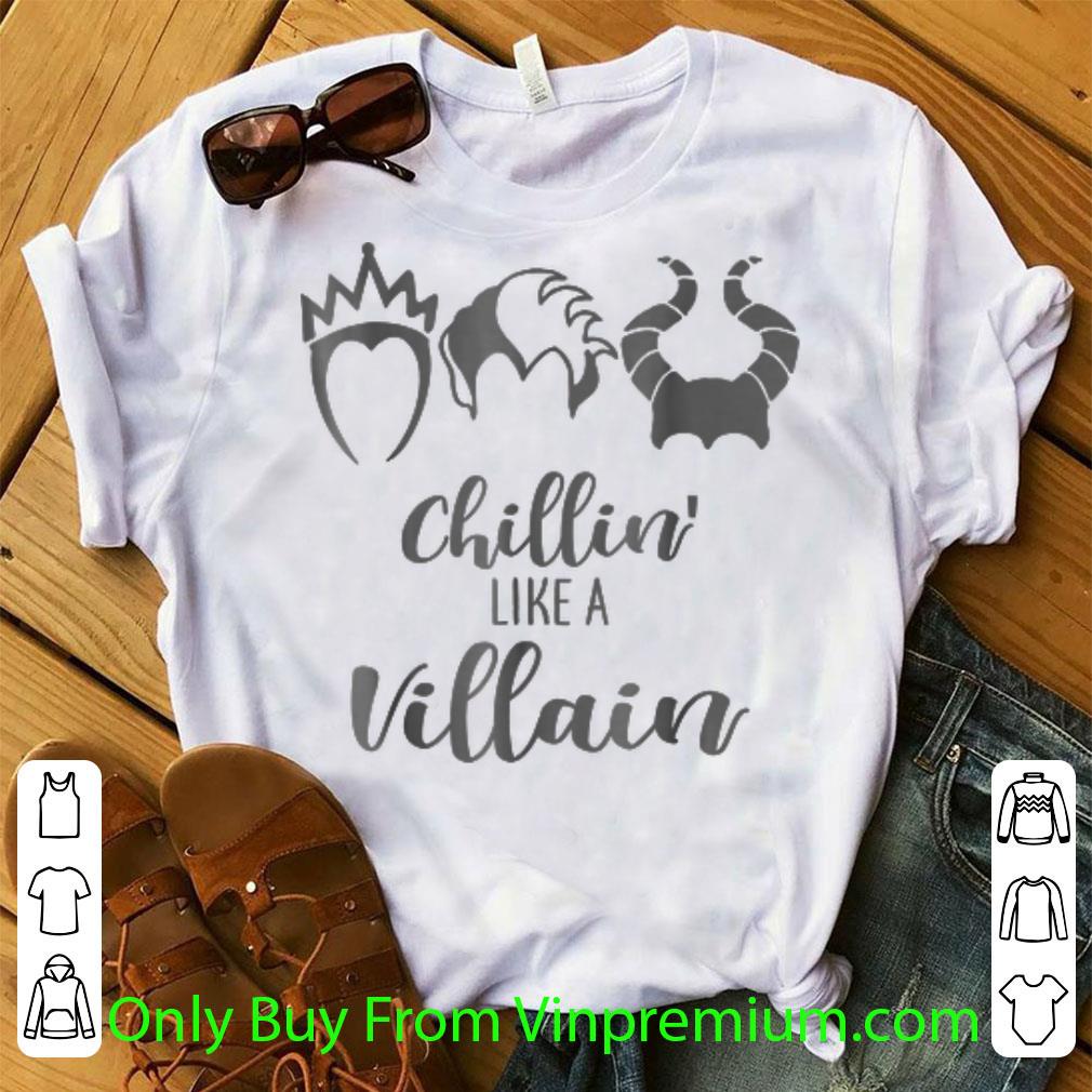 Hot Chillin Like A Villain Distressed shirt