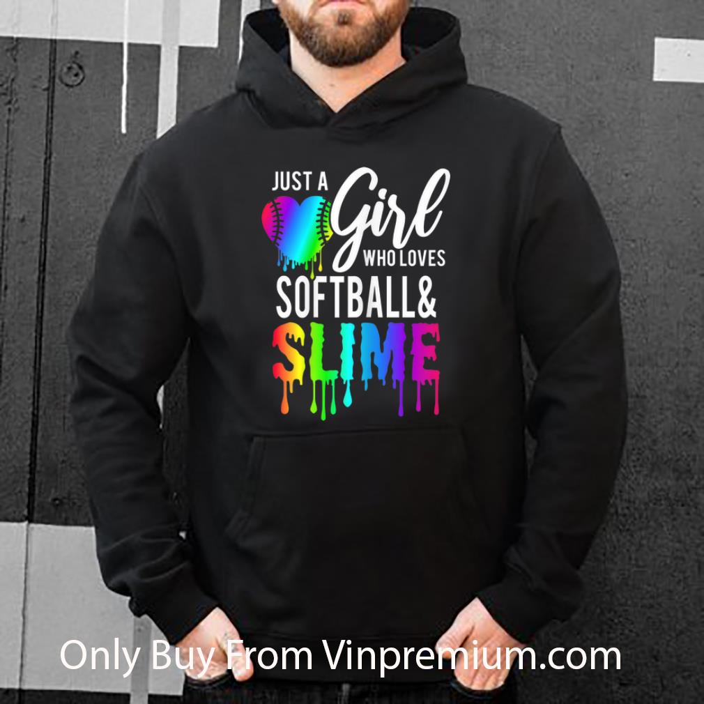 1b135d69 hot just girl who love softball slime rainbow shirt 4 - Hot Just Girl Who Love Softball & Slime Rainbow shirt