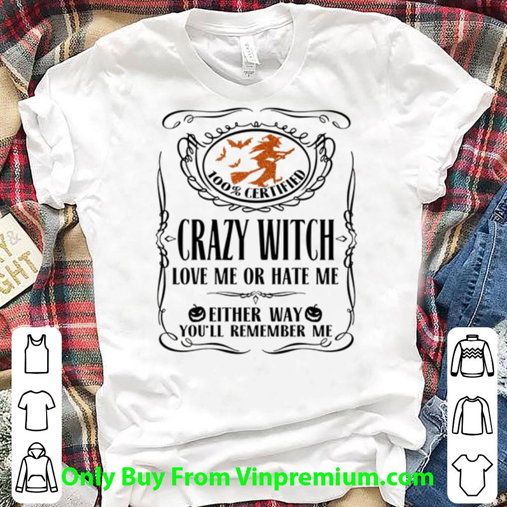 Premium Horror Movie Characters In November We Wear Pink Halloween shirt