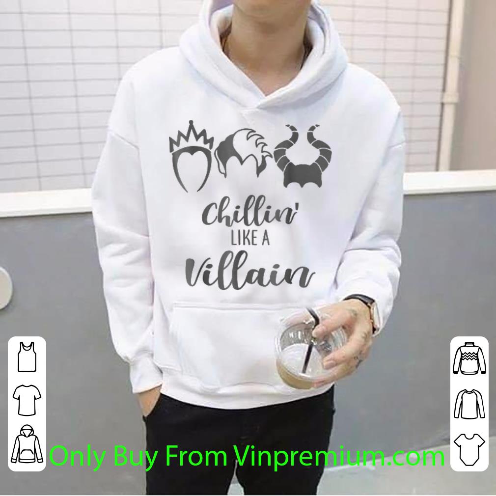 6cb21fa4 hot chillin like a villain distressed shirt 4 - Hot Chillin Like A Villain Distressed shirt