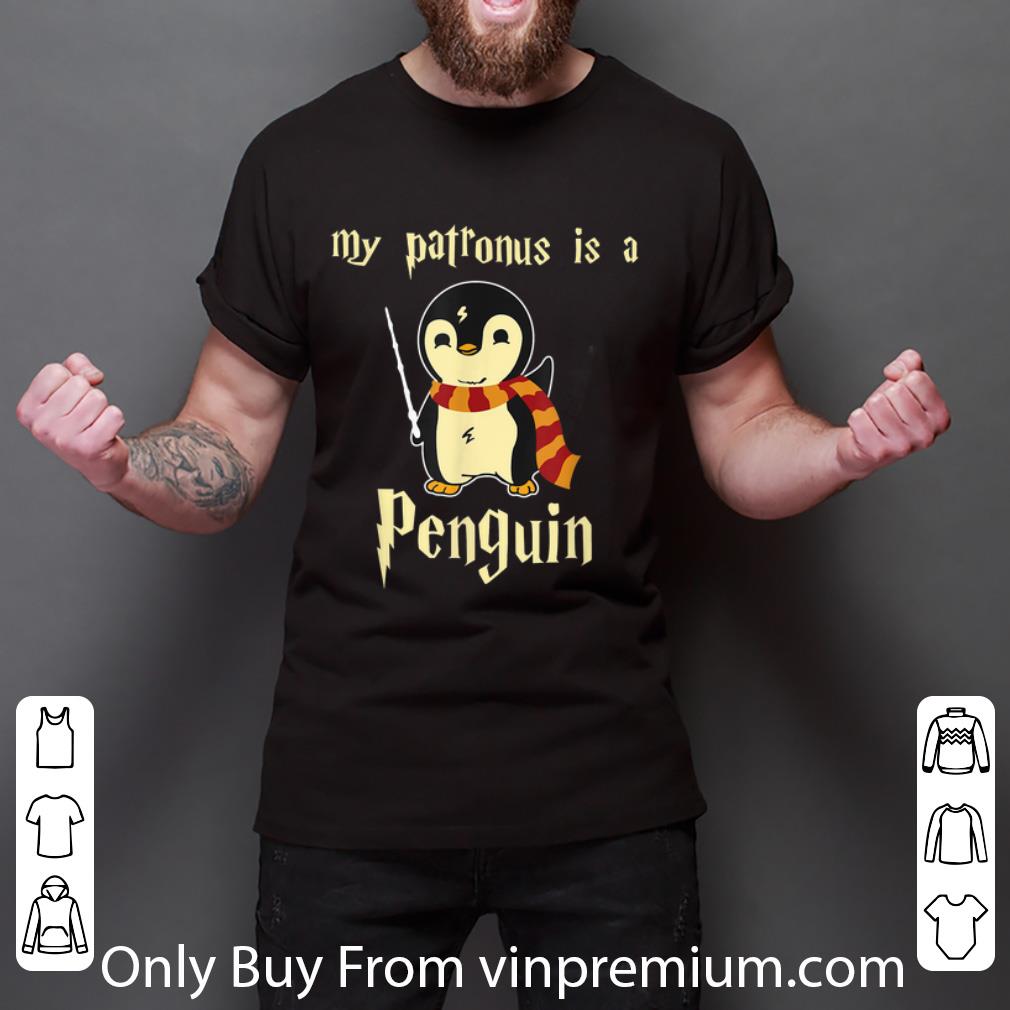 Great Harry Potter Wand My Patronus is a Penguin shirt