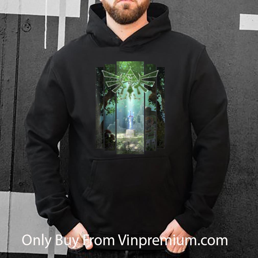 Nice Nintendo Zelda The Master Sword Lost Woods Artwork shirt 95762649 nice nintendo zelda the master sword lost woods artwork shirt 4 - Nice Nintendo Zelda The Master Sword Lost Woods Artwork shirt