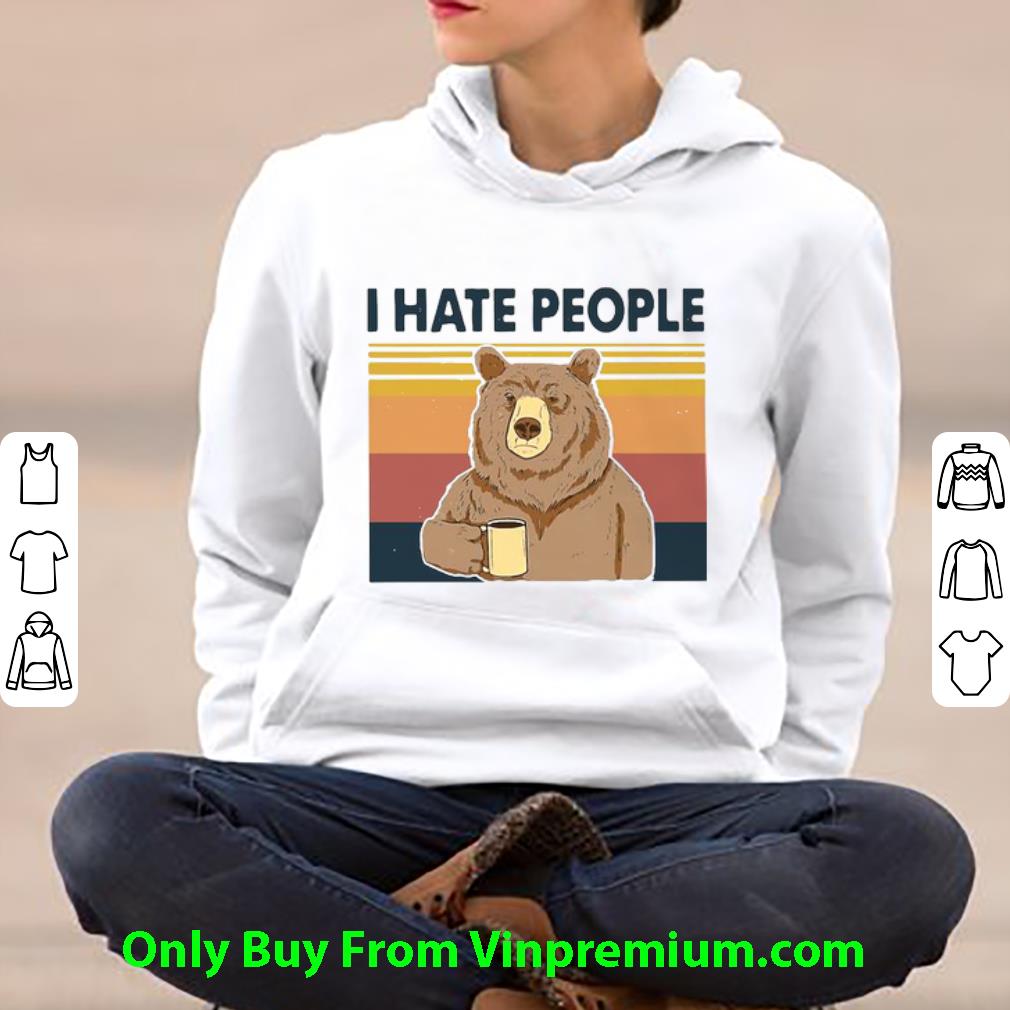 Pretty Bear I Hate People Version Vintage shirt 98351c4b pretty bear i hate people version vintage shirt 4 - Pretty Bear I Hate People Version Vintage shirt