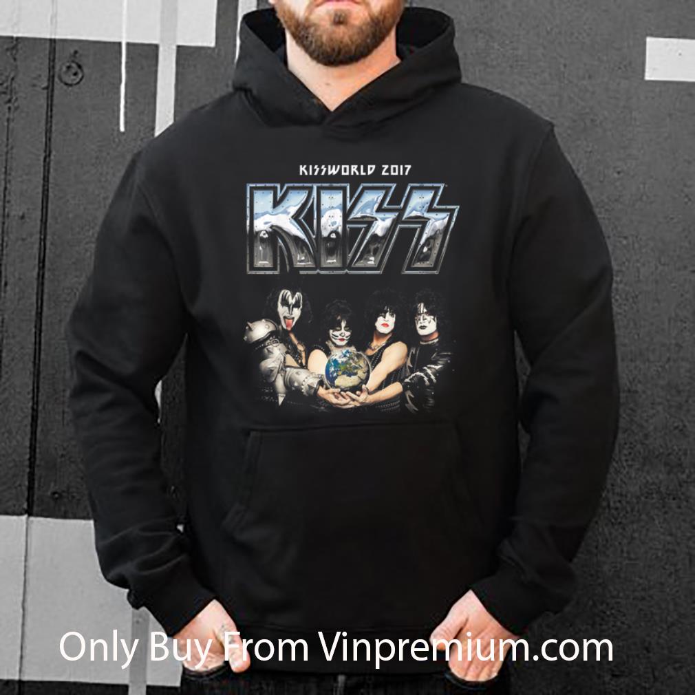 a2b2d28c premium kiss rock band raise the earth world tour shirt 4 - Premium Kiss Rock Band Raise The Earth World Tour shirt