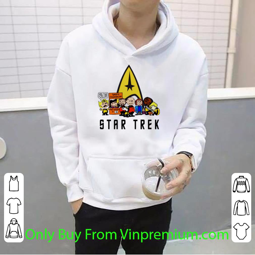 Premium Peanuts Characters Mashup Star Trek shirt a94431b4 premium peanuts characters mashup star trek shirt 4 - Premium Peanuts Characters Mashup Star Trek shirt
