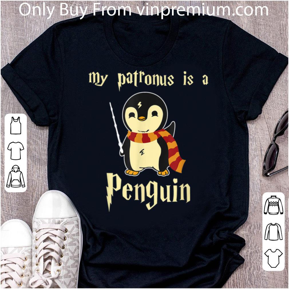 Great Harry Potter Wand My Patronus is a Penguin shirt