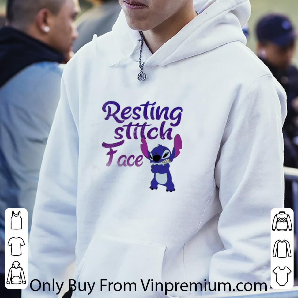 Top Disney Resting Stitch Face shirt cdddf763 top disney resting stitch face shirt 4 - Top Disney Resting Stitch Face shirt