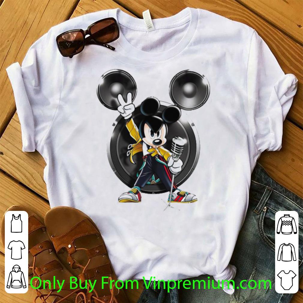 Premium Mickey Mouse And Freddie Mercury shirt