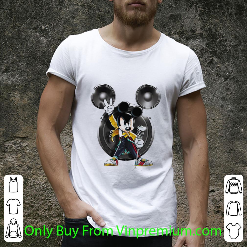 Premium Mickey Mouse And Freddie Mercury shirt