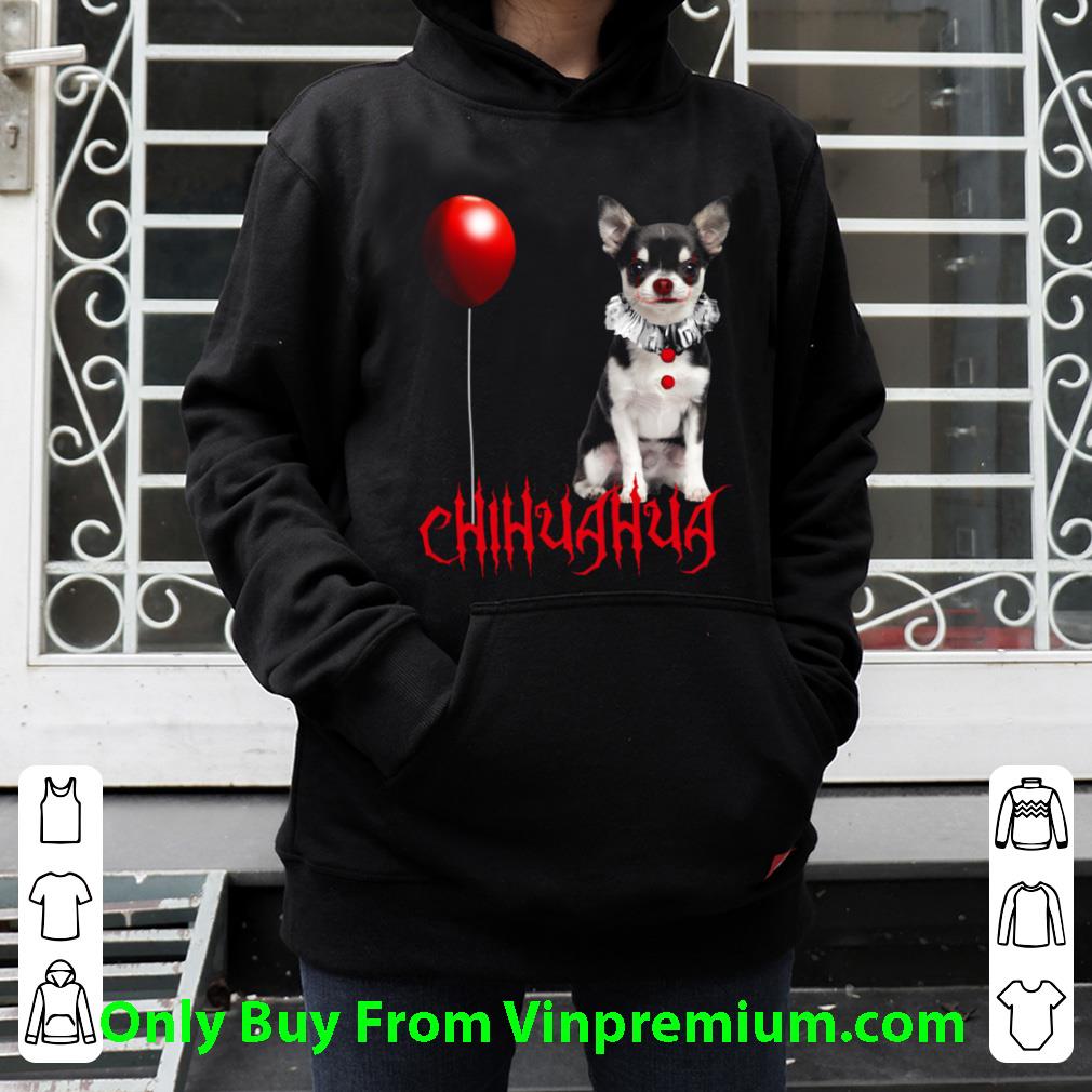 22c74913 hot chihuahua dog pennywise halloween shirt 4 - Hot Chihuahua Dog Pennywise Halloween shirt