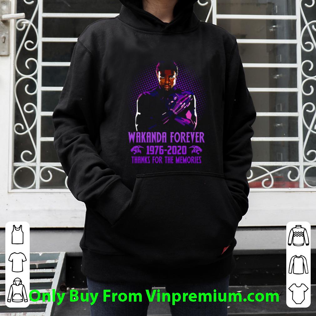 Hot Chadwick Boseman Wakanda Forever 1976-2020 Thank You For The Memories shirt 40c6aacb hot chadwick boseman wakanda forever 1976 2020 thank you for the memories shirt 4 - Hot Chadwick Boseman Wakanda Forever 1976-2020 Thank You For The Memories shirt