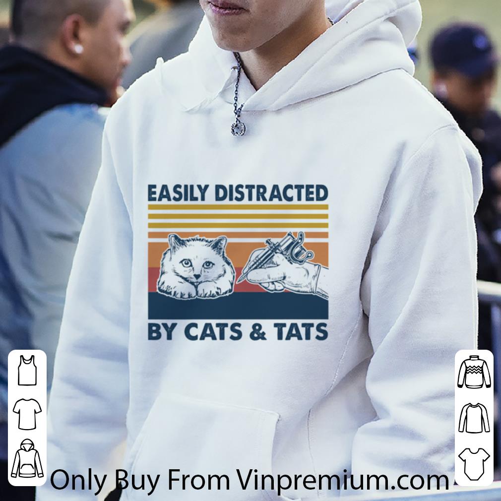 Great Vintage Easily Distracted By Cats And Tats Tattooist shirt 87d1ca26 great vintage easily distracted by cats and tats tattooist shirt 4 - Great Vintage Easily Distracted By Cats And Tats Tattooist shirt