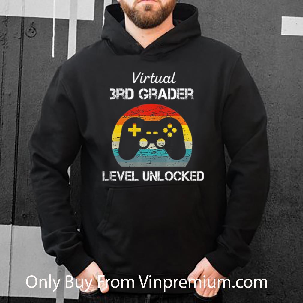 b29a560f nice virtual 3rd grader level unlocked back to school video gamer shirt 4 - Nice Virtual 3rd Grader Level Unlocked Back To School Video Gamer shirt