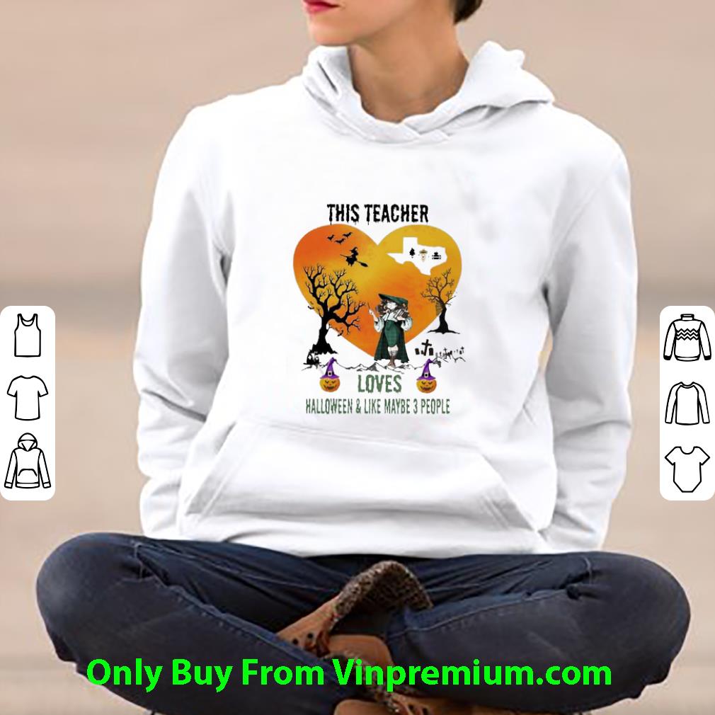 c8b64c65 pretty this teacher loves halloween and like maybe 3 people shirt 4 - Pretty This Teacher Loves Halloween And Like Maybe 3 People shirt