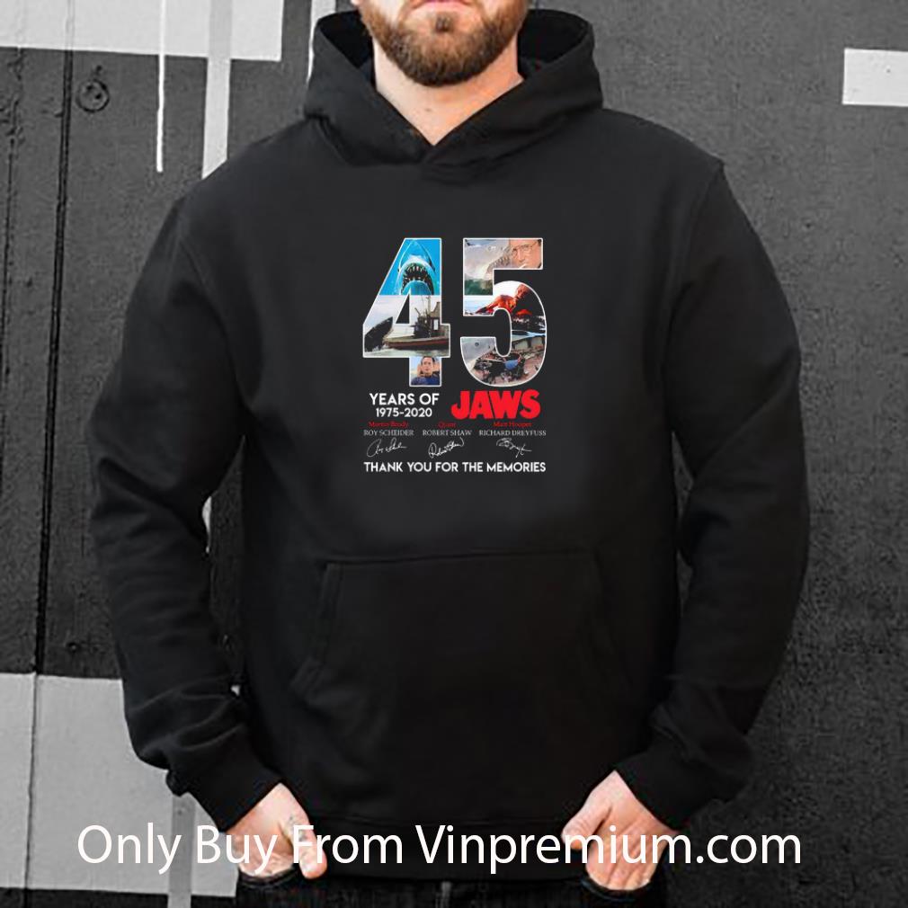 dcdd9d38 original 45 year of 1975 2020 jams thank you for the memories signatures shirt 4 - Original 45 Year Of 1975 2020 Jams Thank You For The Memories Signatures shirt