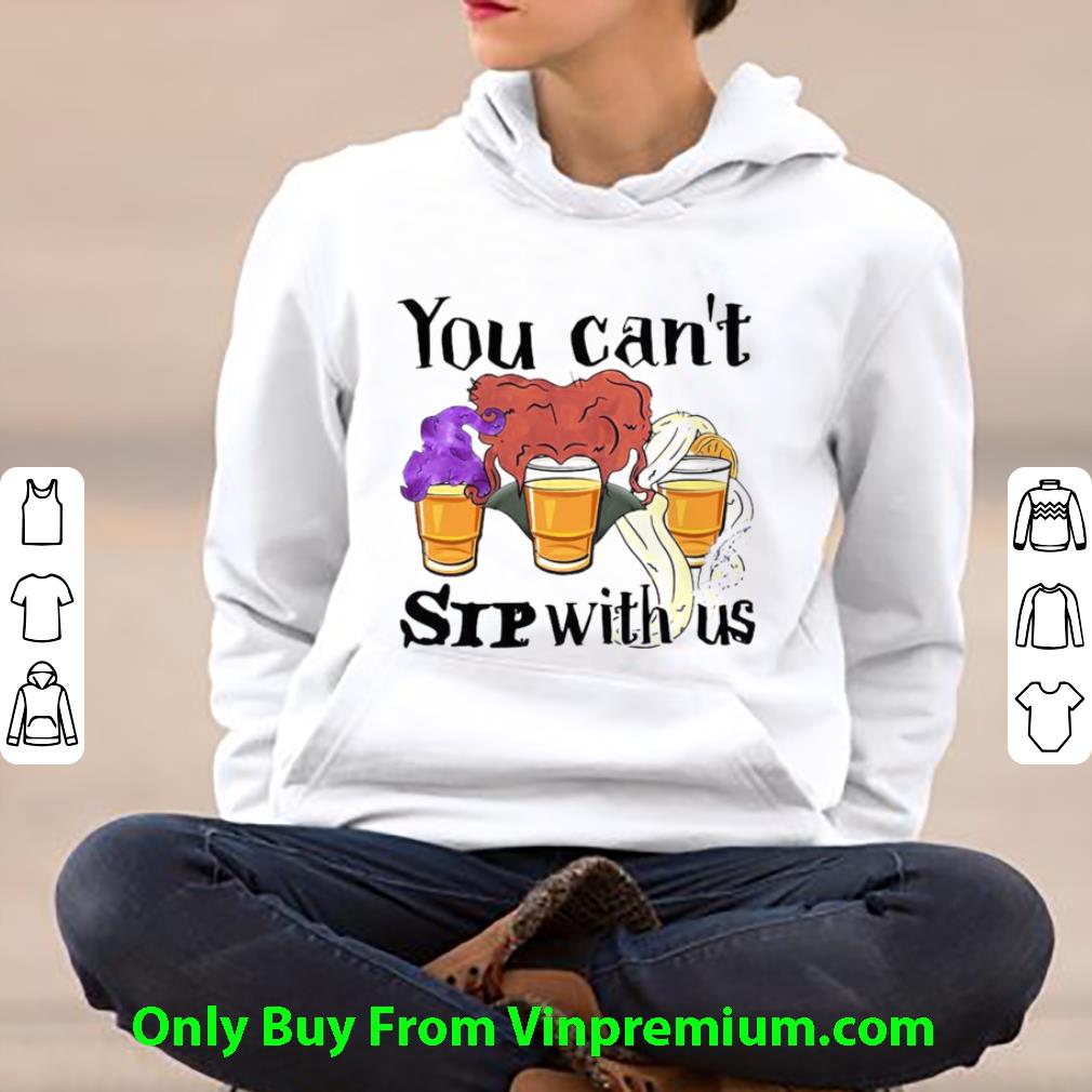 e6679ae7 official halloween hocus pocus characters you can t sip with us shirt 4 - Official Halloween Hocus Pocus Characters You Can’t Sip With Us shirt