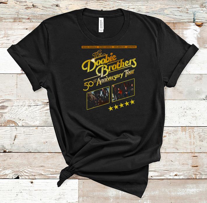 Nice The Doobie Brothers 50th anniversary Tour Shirt