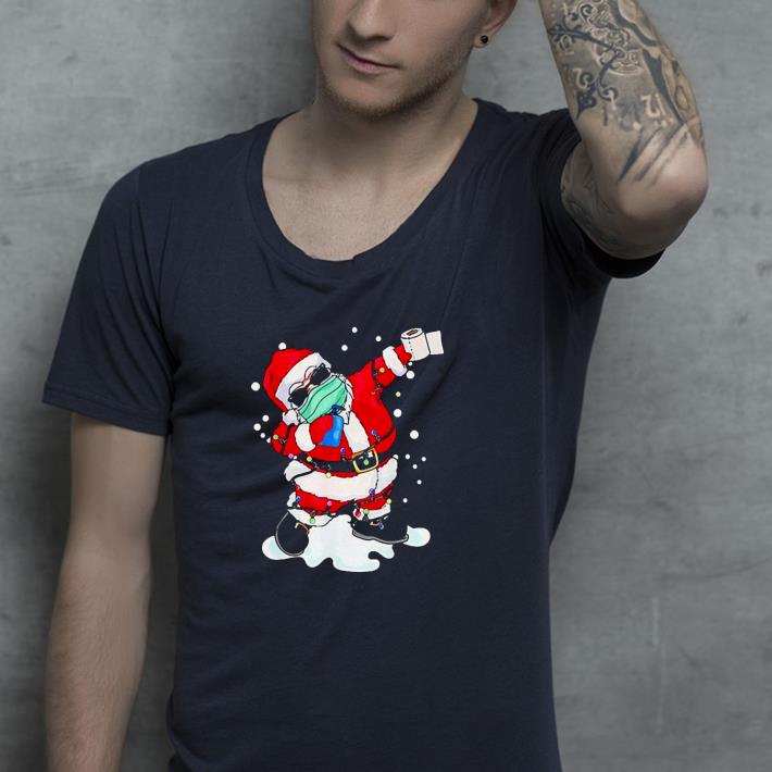 Nice Dabbing Santa Face Mask Christmas Shirt 2b933982 nice dabbing santa face mask christmas shirt 4 - Nice Dabbing Santa Face Mask Christmas Shirt