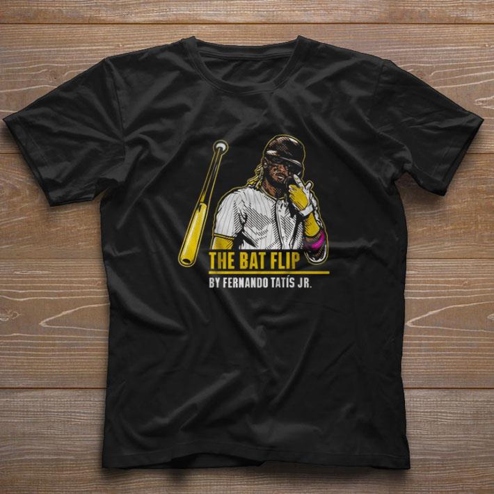 Awesome The bat flip by Fernando Tatís Jr. baseball shirt