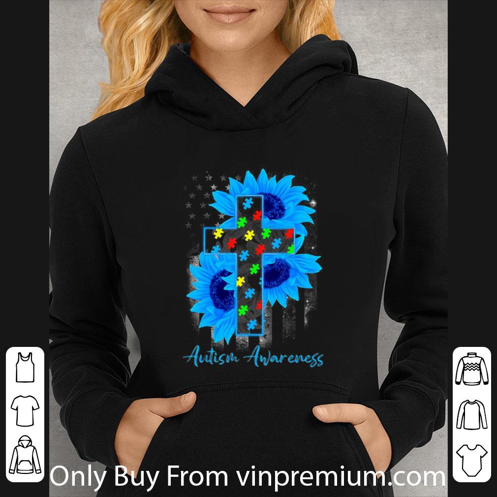 Hot Sunflower American Flag Autism Awareness shirt 73d0d627 hot sunflower american flag autism awareness shirt 4 - Hot Sunflower American Flag Autism Awareness shirt