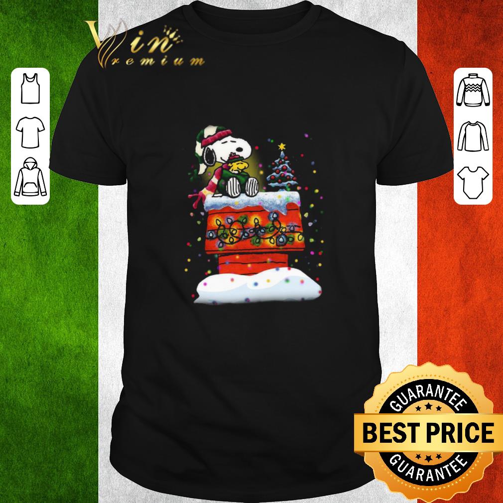 Snoopy And Woodstock Merry Christmas shirt