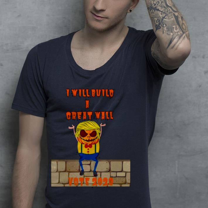 97b61339 premium trumpkin wall halloween vote shirt 4 - Premium Trumpkin Wall Halloween Vote Shirt