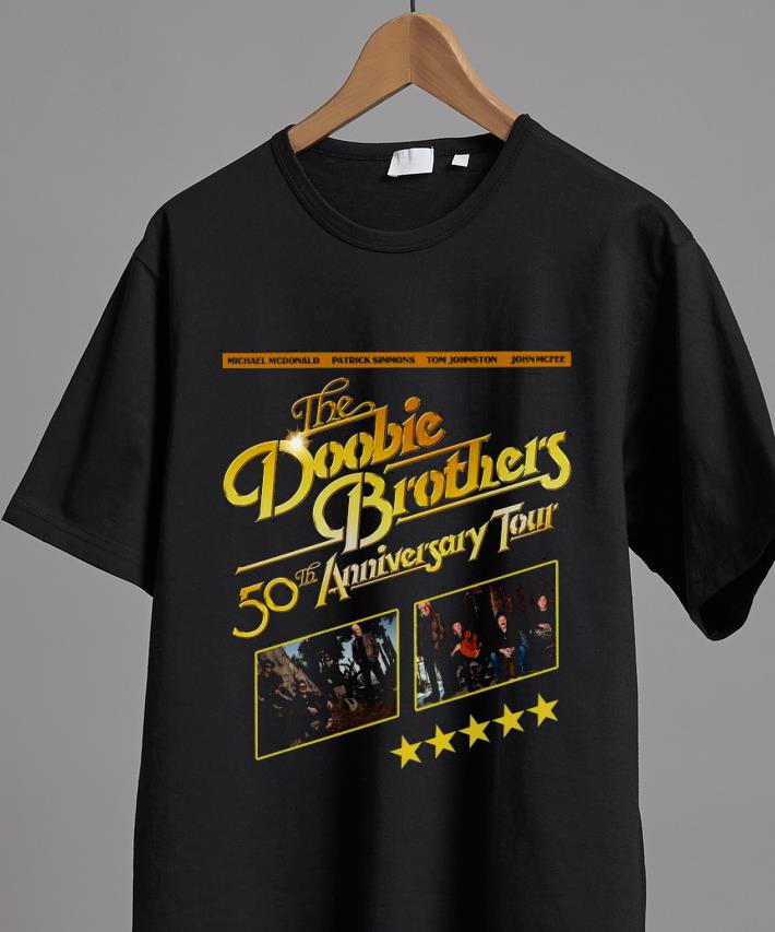 Nice The Doobie Brothers 50th anniversary Tour Shirt