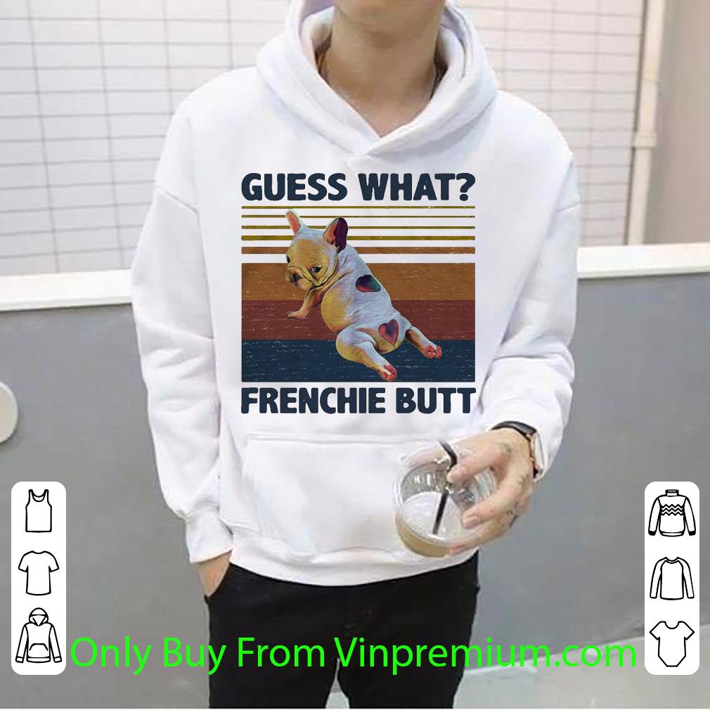 c845821d pretty vintage guess what frenchie butt shirt 4 - Pretty Vintage Guess What Frenchie Butt shirt