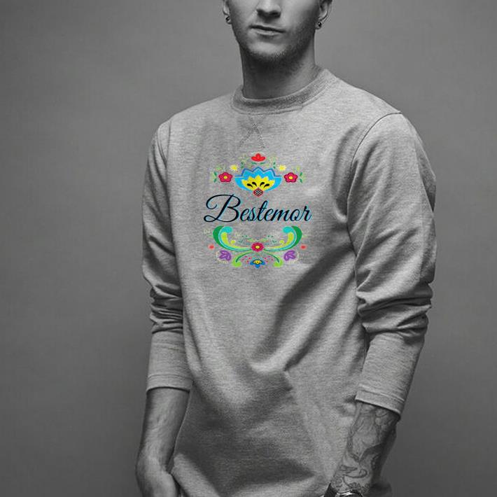 Nice Bestemor Norwegian Rosemaling Shirt