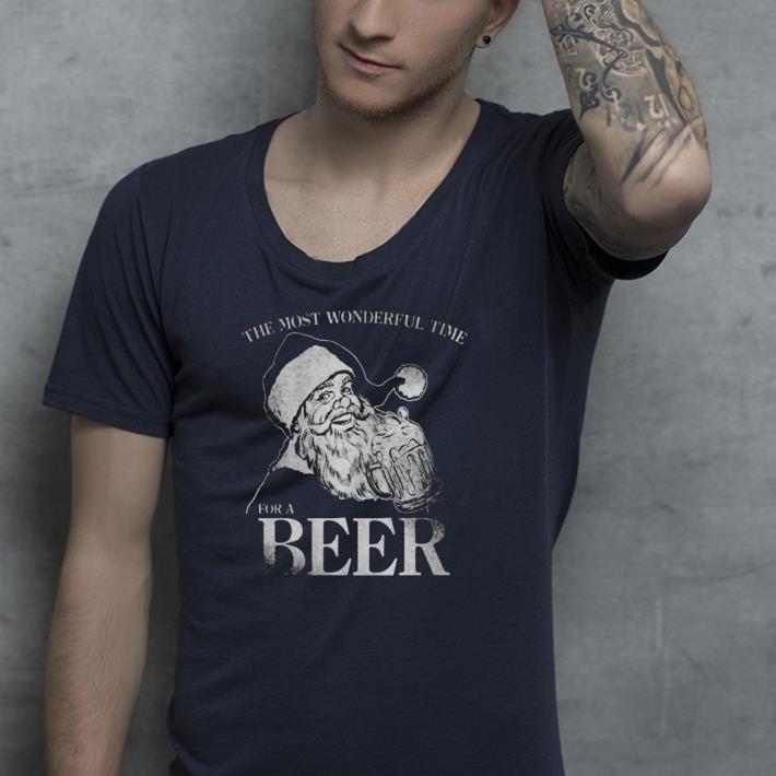 Nice The Most Wonderful Time For A Beer Christmas Drinking Shirt ef85148a nice the most wonderful time for a beer christmas drinking shirt 4 - Nice The Most Wonderful Time For A Beer Christmas Drinking Shirt