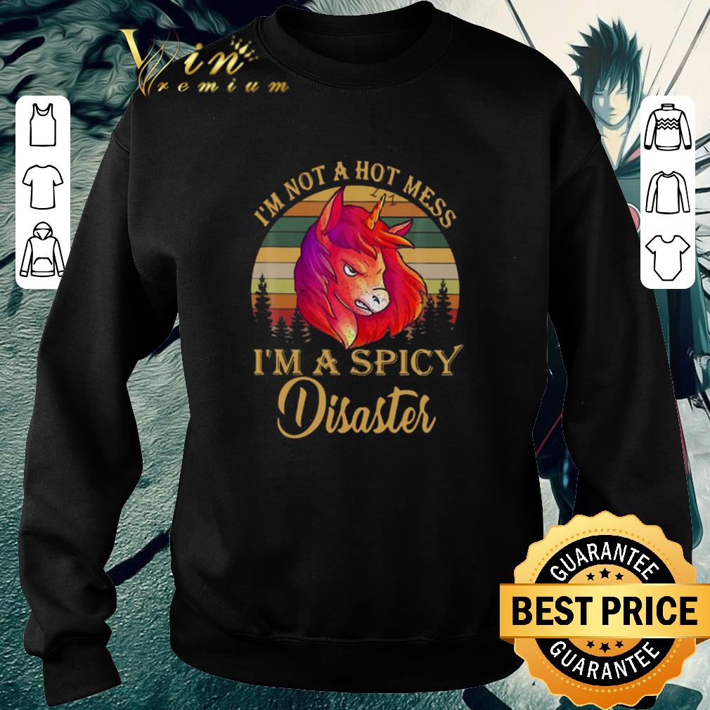 Hot Unicorn I’m Not A Hot Mess I’m A Spicy Disaster Vintage shirt f2178feb hot unicorn i m not a hot mess i m a spicy disaster vintage shirt 4 - Hot Unicorn I’m Not A Hot Mess I’m A Spicy Disaster Vintage shirt
